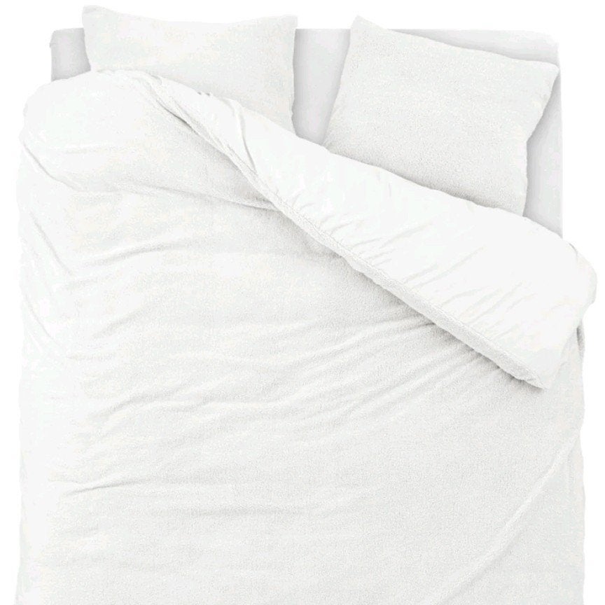 Sleeptime Teddy Dekbedovertrek Wit 240x200/220 incl. Slopen, Wit, Dekbedovertrek, Onbekend, Sleeptime