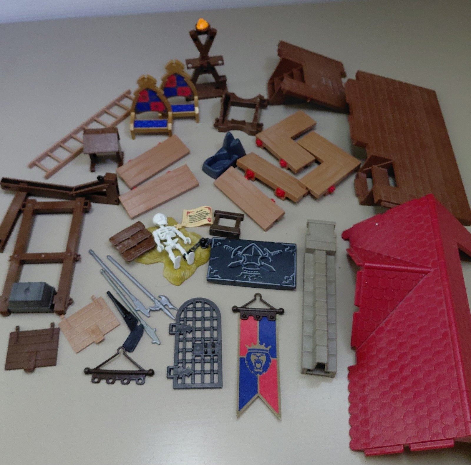Playmobil losse onderdelen kasteel 6000, Ophalen of Verzenden