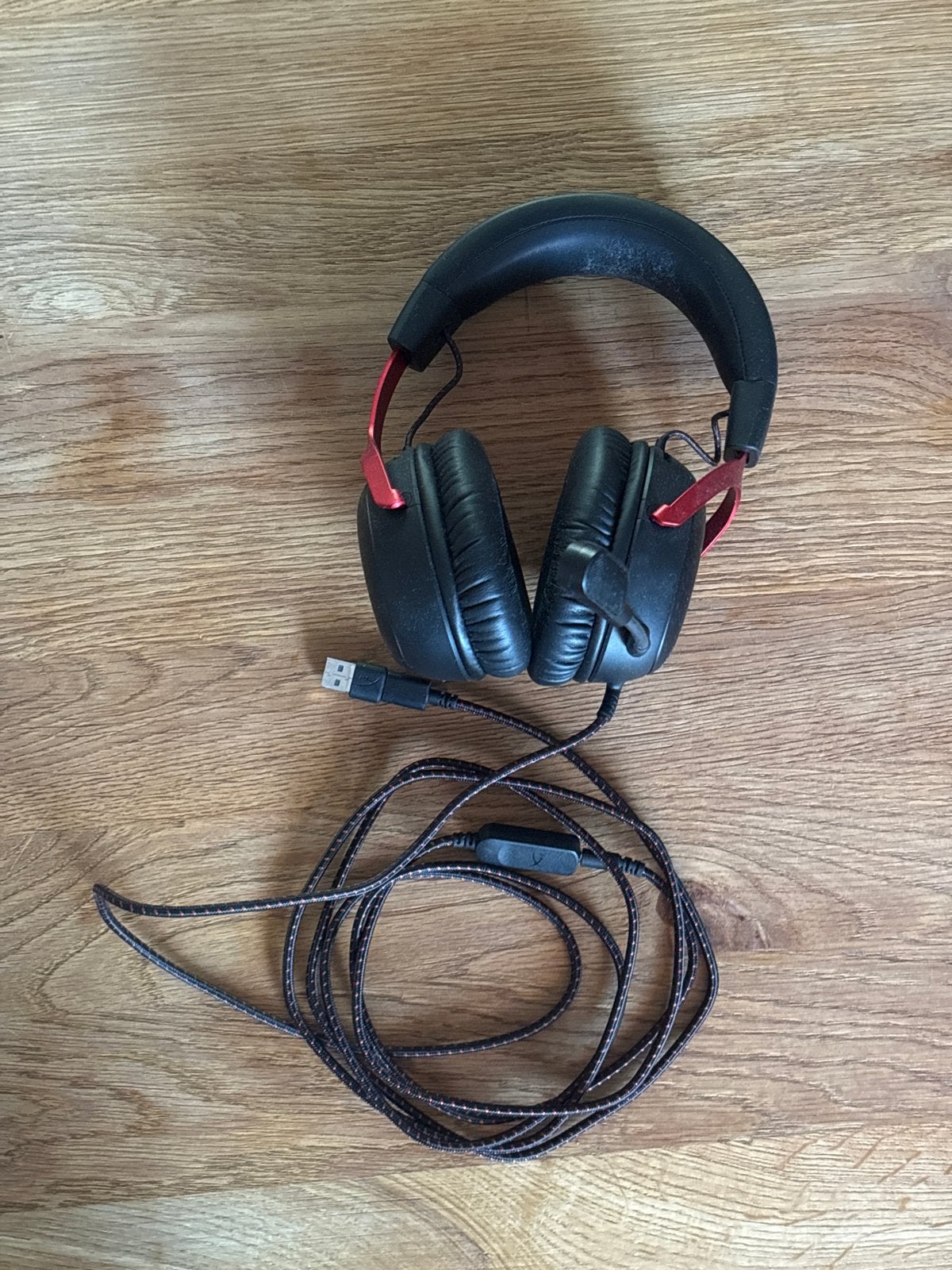 HyperX Cloud II Gaming Headset - Zwart/Rood, HyperX, Ophalen of Verzenden, Microfoon, Zwart