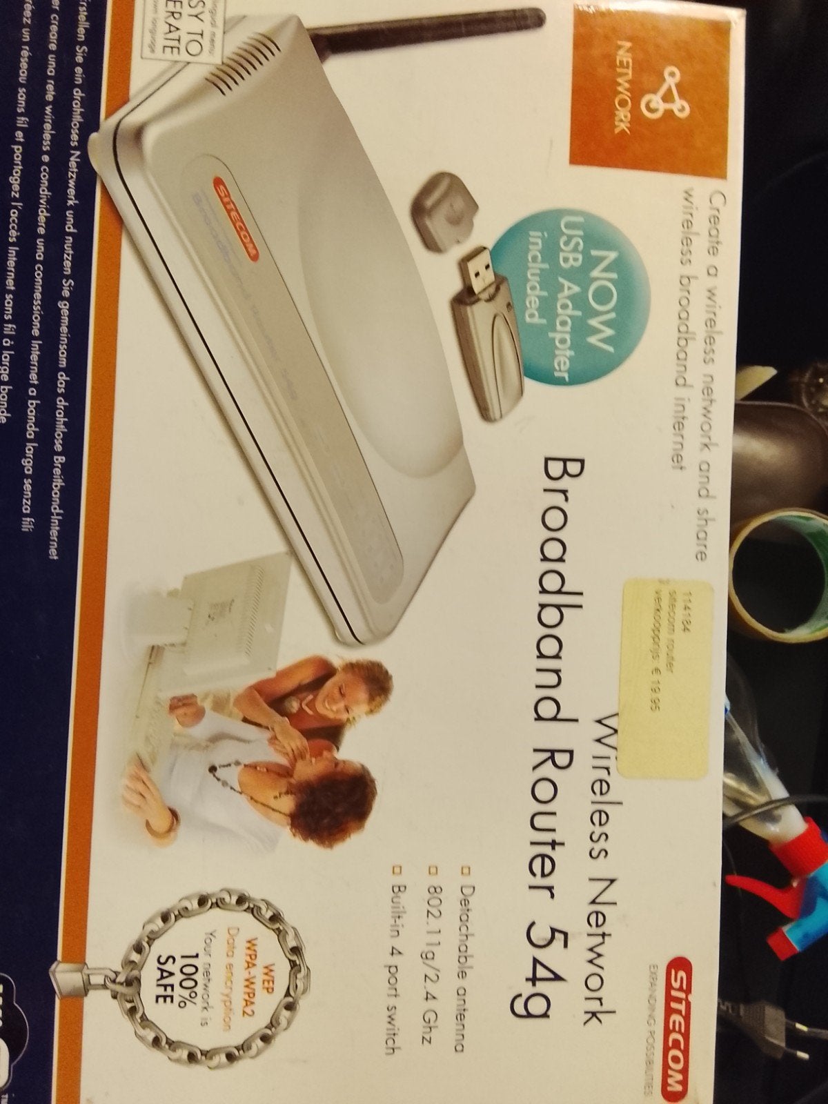 Sitecom Wireless Network Broadband Router, Ophalen of Verzenden, Zo goed als nieuw, Router, Sitecom