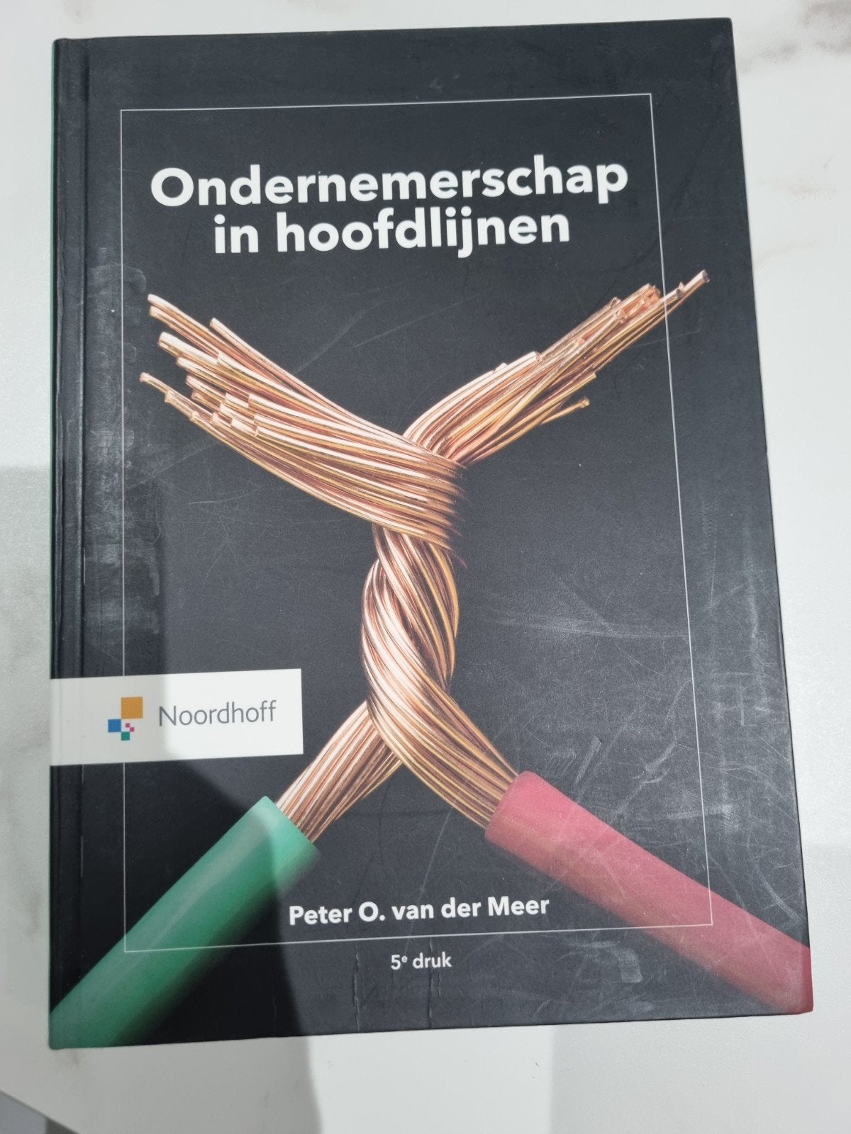 Ondernemerschap in hoofdlijnen - Peter O. van der Meer, Boeken, Studieboeken en Cursussen, Peter O. van der Meer, Zo goed als nieuw
