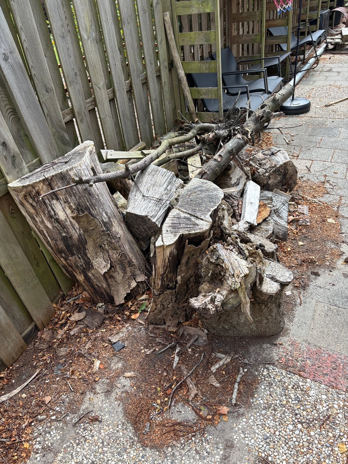 Brandhout / haardhout 1m3, Tuin en Terras, Haardhout, Minder dan 3 m³, Ophalen, Blokken