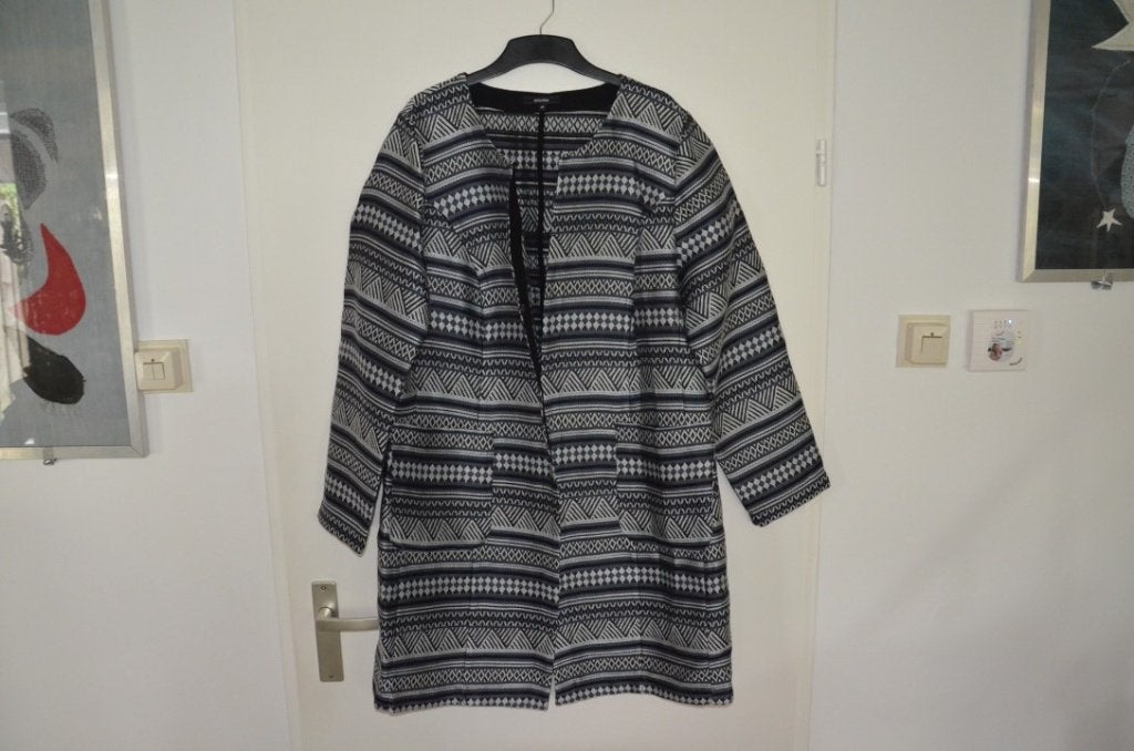 prachtig nieuw lang jasje maat 48 Promiss, Promiss, Overige kleuren, Maat 46/48 (XL) of groter, Nieuw