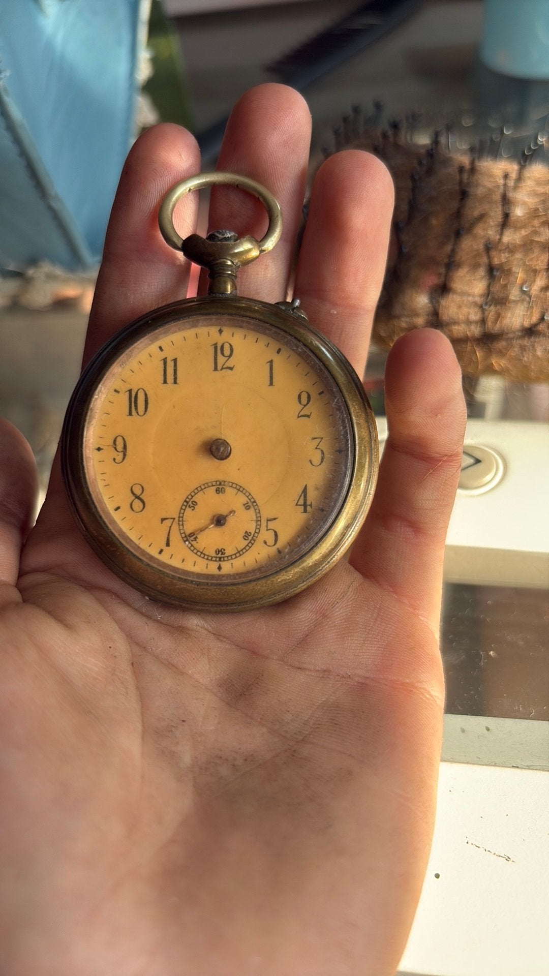 Klok, Sieraden, Tassen en Uiterlijk, Horloges | Antiek, Ophalen, Staal, Overige merken, 1960 of later