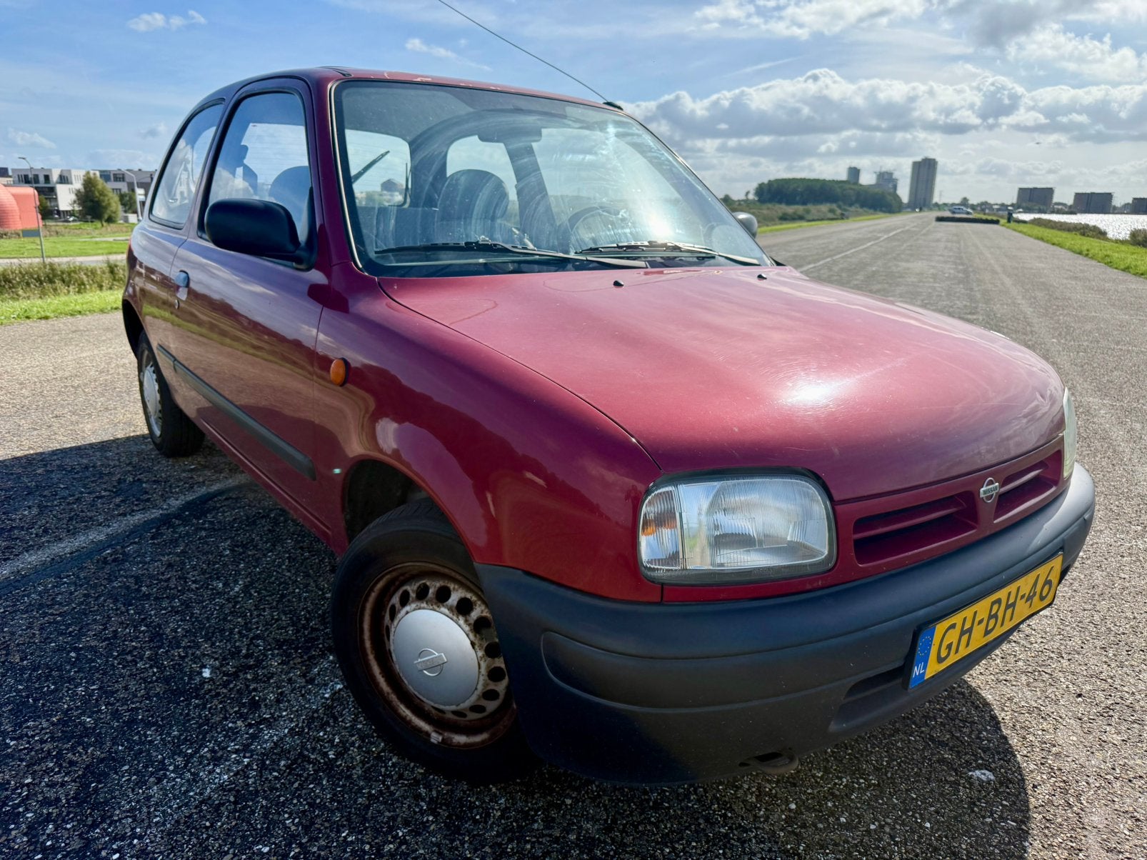 Nissan Micra 1.0 AUTOMAAT/OPEN DAK/3e EIGENAAR/NAP, Stof, 54 pk, 4 cilinders, 800 kg