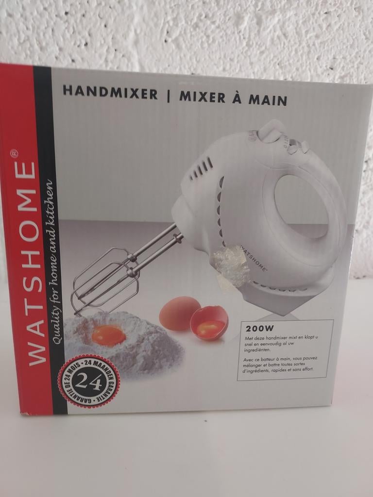 Handmixer, Minder dan 1 liter, Ophalen of Verzenden, Nieuw, 3 snelheden of meer