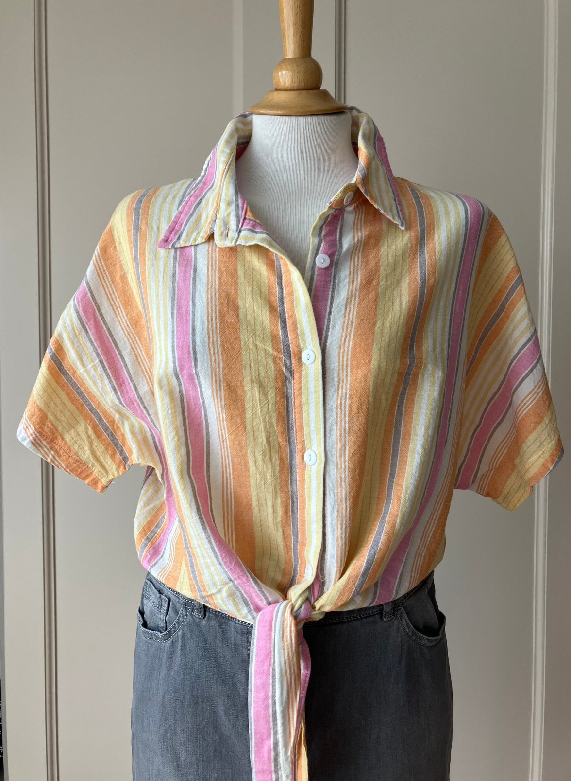 H&M bloesje, maat M, Kleding | Dames, Ophalen of Verzenden, Zo goed als nieuw, Maat 38/40 (M), Overige kleuren