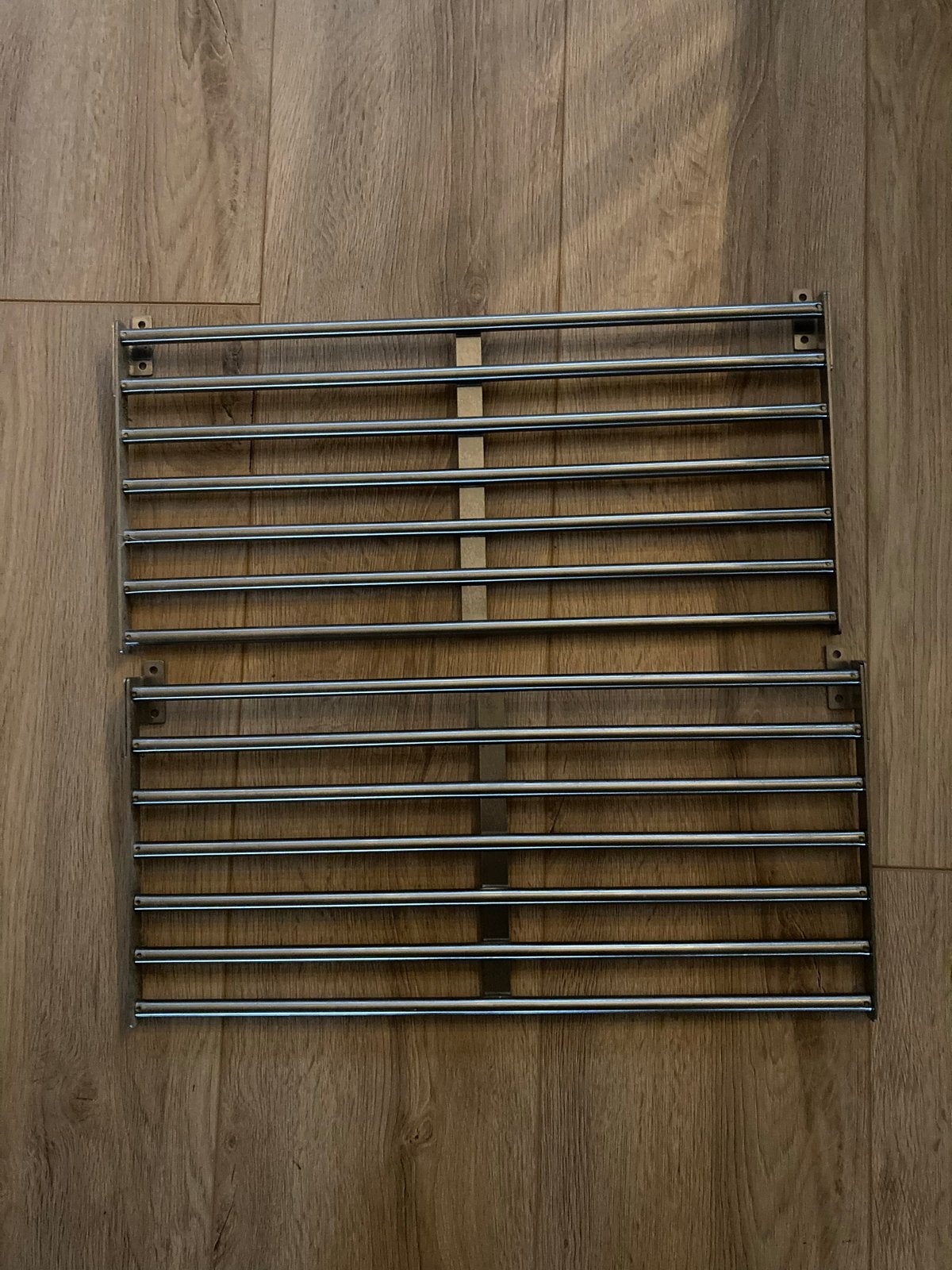 2 x IKEA KUNGSFORS Wandrooster RVS - Zo goed als nieuw, Overige typen, IKEA, Zilver, Ophalen of Verzenden