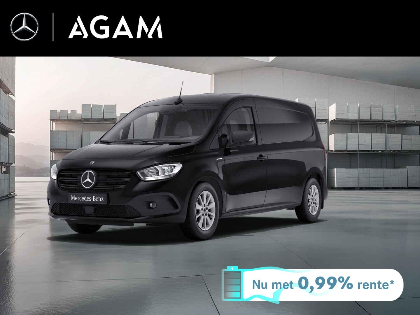 Mercedes-Benz eCitan 112 Pro L2 51 kWh, Auto's, Stof, 1795 kg, Nieuw, Te koop