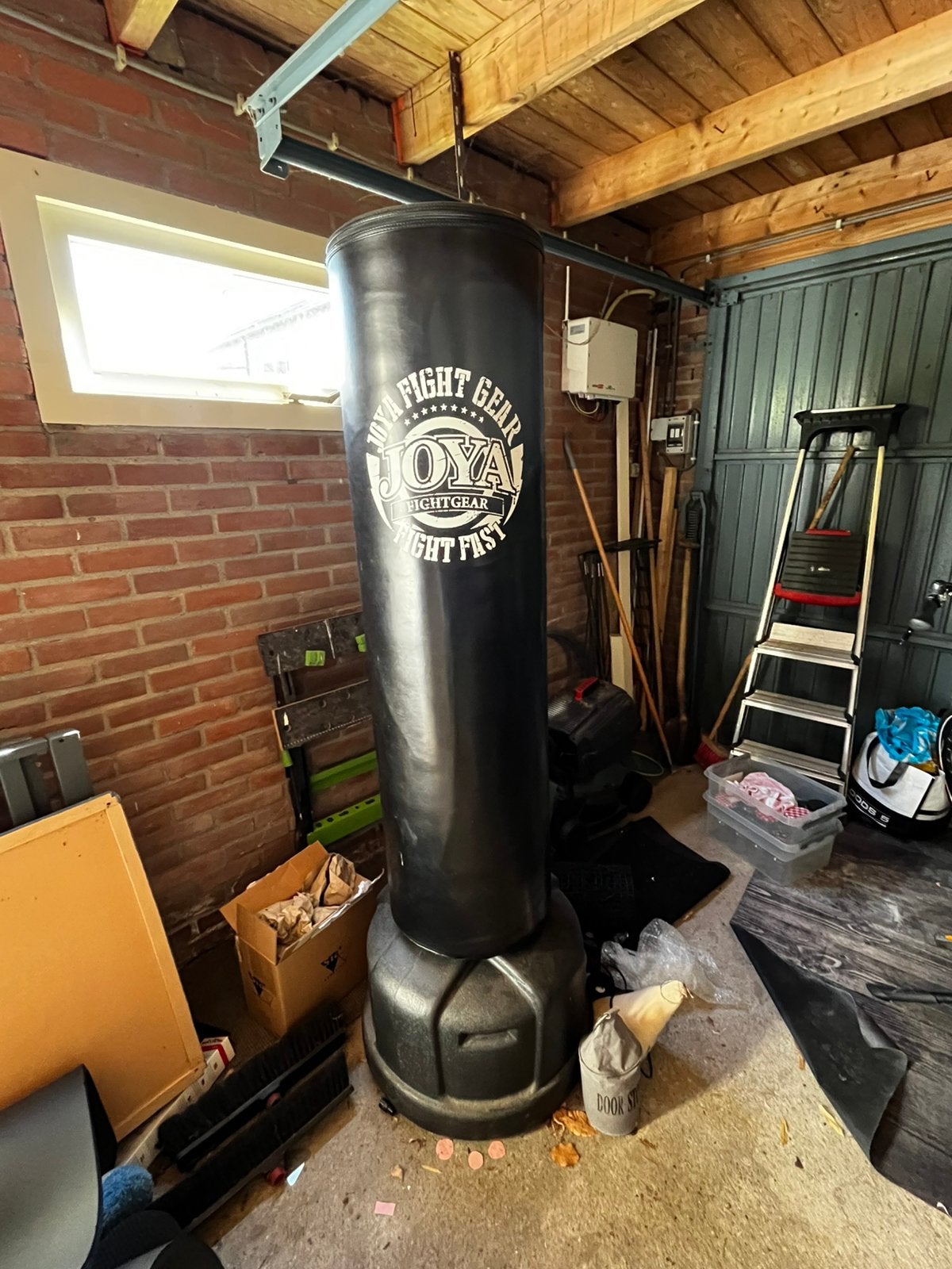 Bokszak staand model 178cm hoog, Sport en Fitness, Ophalen, Zo goed als nieuw, Bokszak