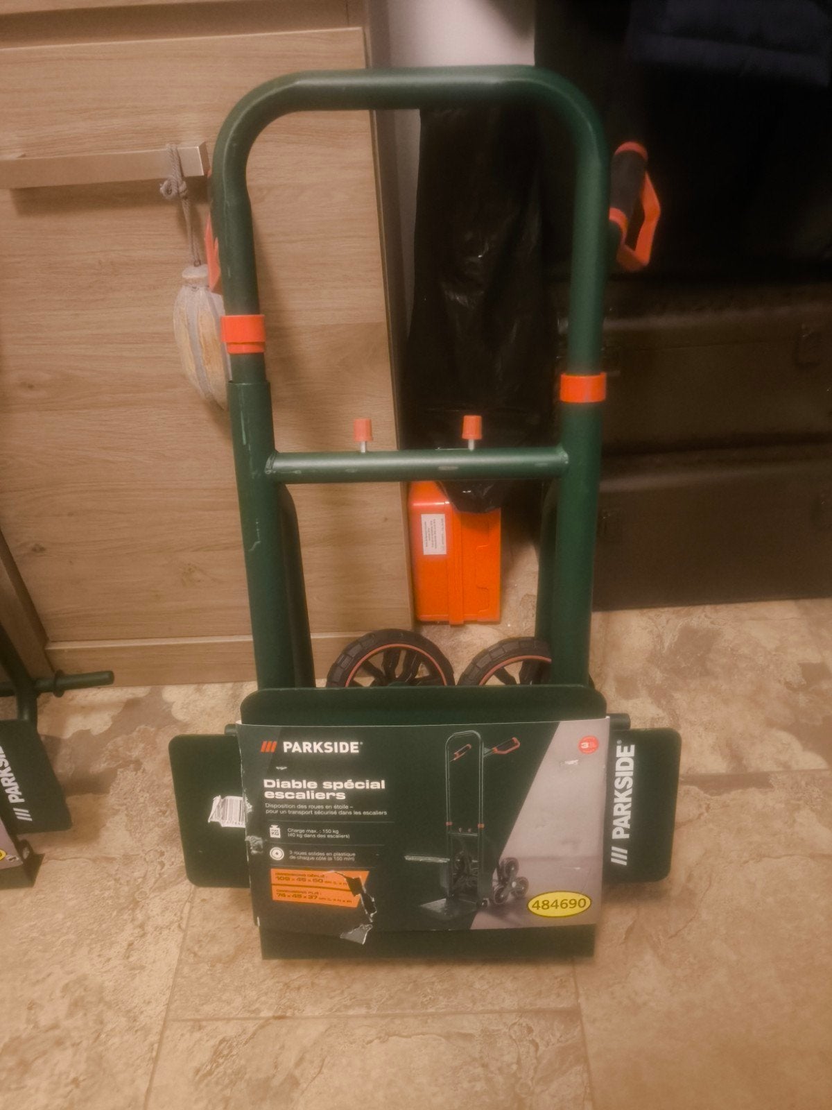 Parkside Steekwagen voor trappen - Nieuw in doos, Parkside, Nieuw, Ophalen of Verzenden, Lidl Stiftung & Co. KG, Stiftsbergstraße 1, 74167 Neckarsulm, Duitsland