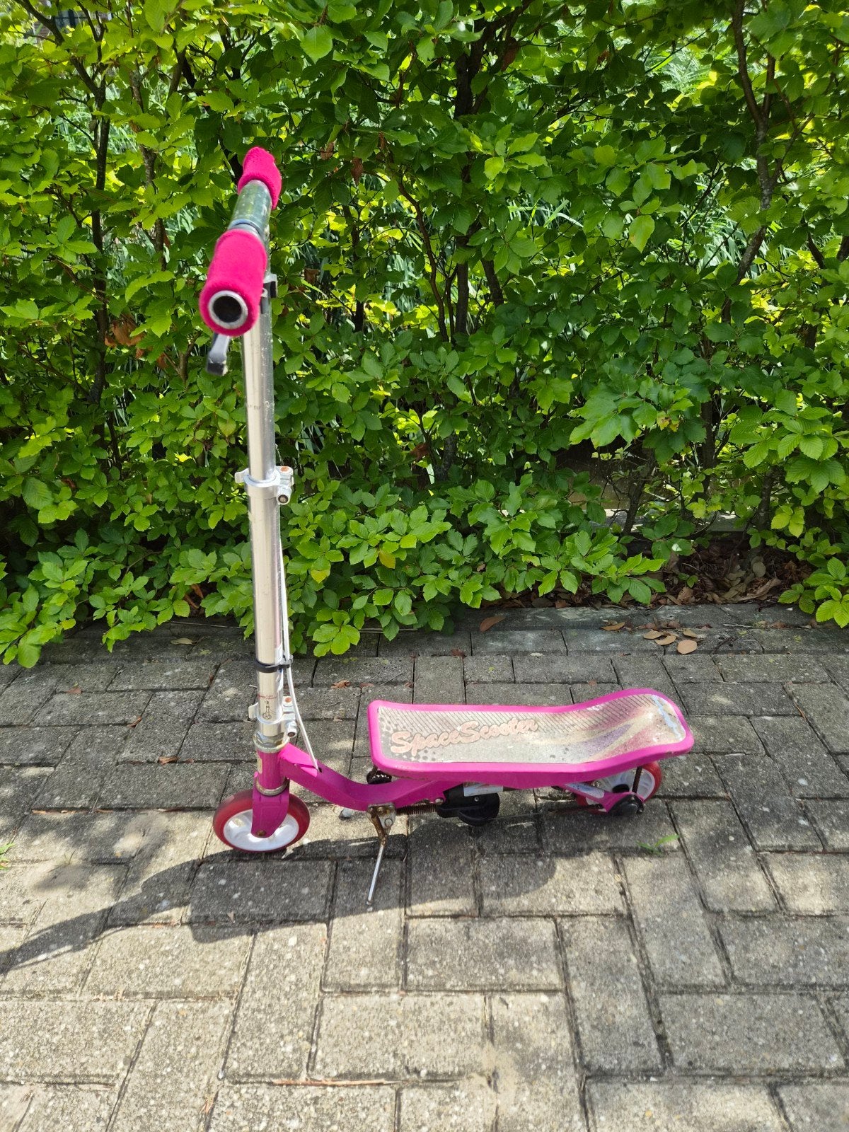 Spacescooter roze - kleinere model, Ophalen, Gebruikt, Gewone step