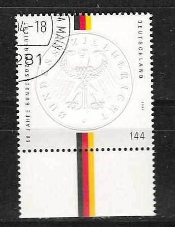 BRD 2422 tab, Ophalen of Verzenden, BRD, Gestempeld
