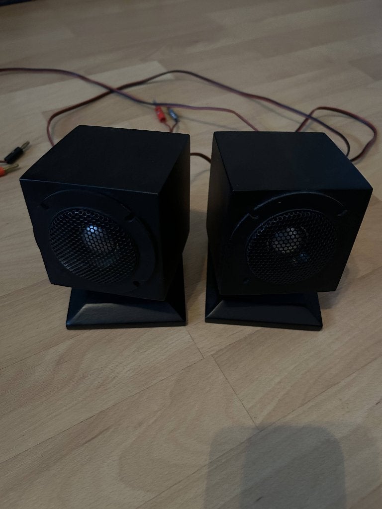 Hepta tweety tweeters, Audio, Tv en Foto, Luidsprekers, Stereo speakers, Gebruikt, Inclusief kabels, Minder dan 60 watt