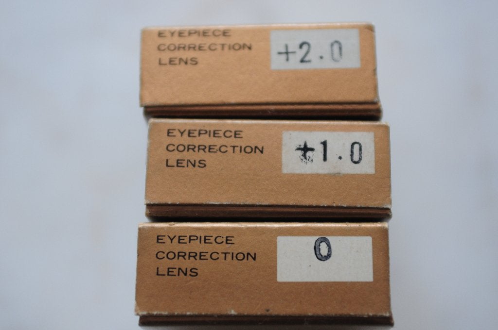 Nikon Eyepiece Correction For EM,F501,F401,F601 in 0, +1, +2, Ophalen of Verzenden, Zo goed als nieuw
