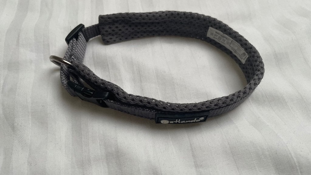 Hondenhalsband Petlando Mesh Grijs maat XXS in NIEUWSTAAT, Ophalen of Verzenden, Zo goed als nieuw