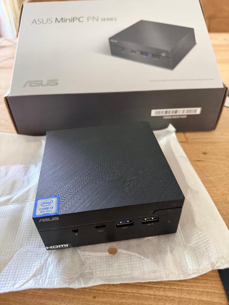 Asus mini PC DN60, Computers en Software, Desktop Pc's, Gebruikt, 2 tot 3 Ghz, ASUS, SSD