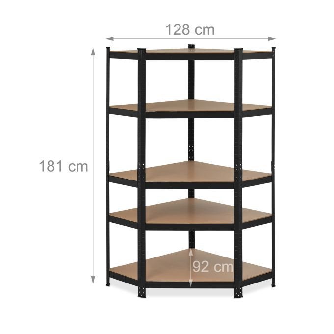 Zwaar Stevige Hoekstelling 181 x 128 x 92 cm, Huis en Inrichting, Kasten | Stellingkasten, Ophalen, -, -, Zo goed als nieuw