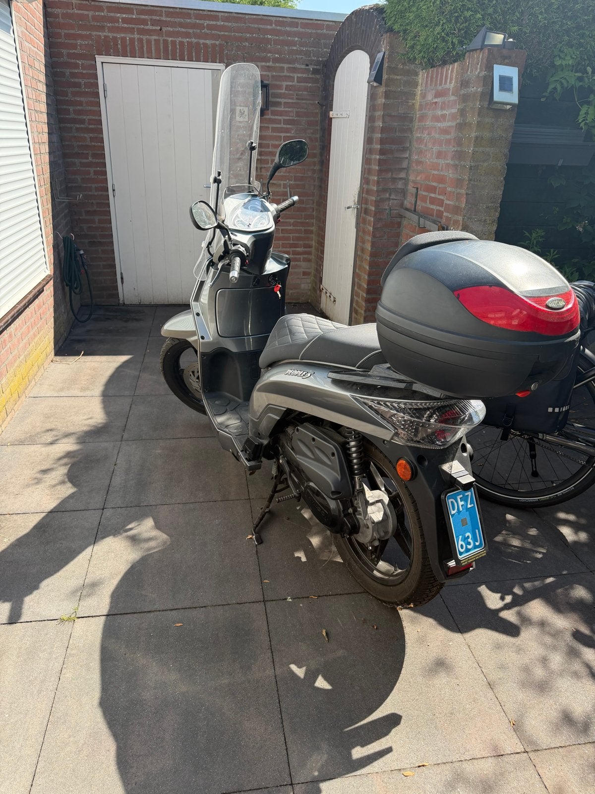 Kymco People S Elegance 50, 4T uit 2017 - 6.913km, Fietsen en Brommers, Scooters | Kymco, Ophalen, Maximaal 45 km/u, Zo goed als nieuw