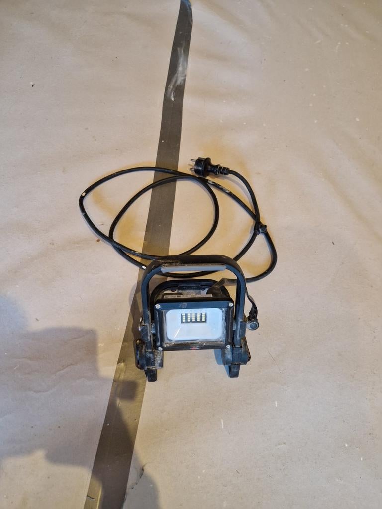 Gebruikte Kleine Bouwlamp 10W LED, Ophalen, Gebruikt, Minder dan 50 watt, Lamp
