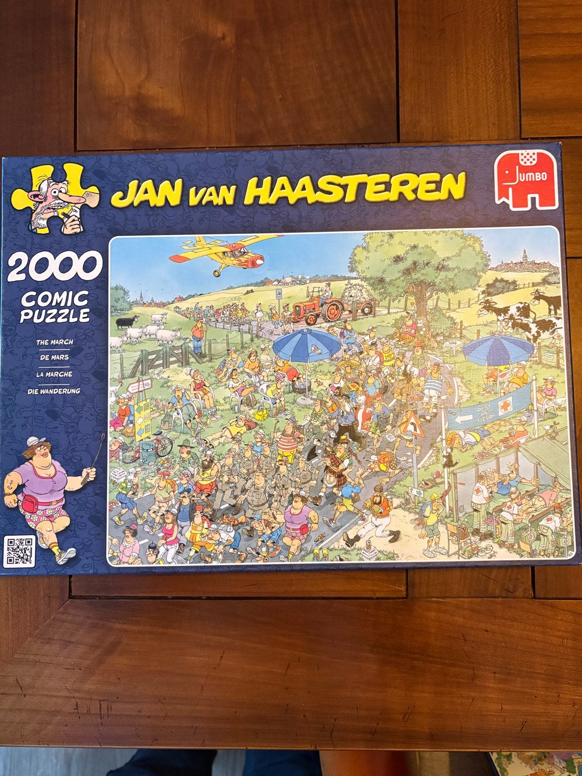 JVH Legpuzzel 'De Mars' 2000 stukjes - Compleet, Ophalen of Verzenden, Meer dan 1500 stukjes, Gebruikt, Legpuzzel