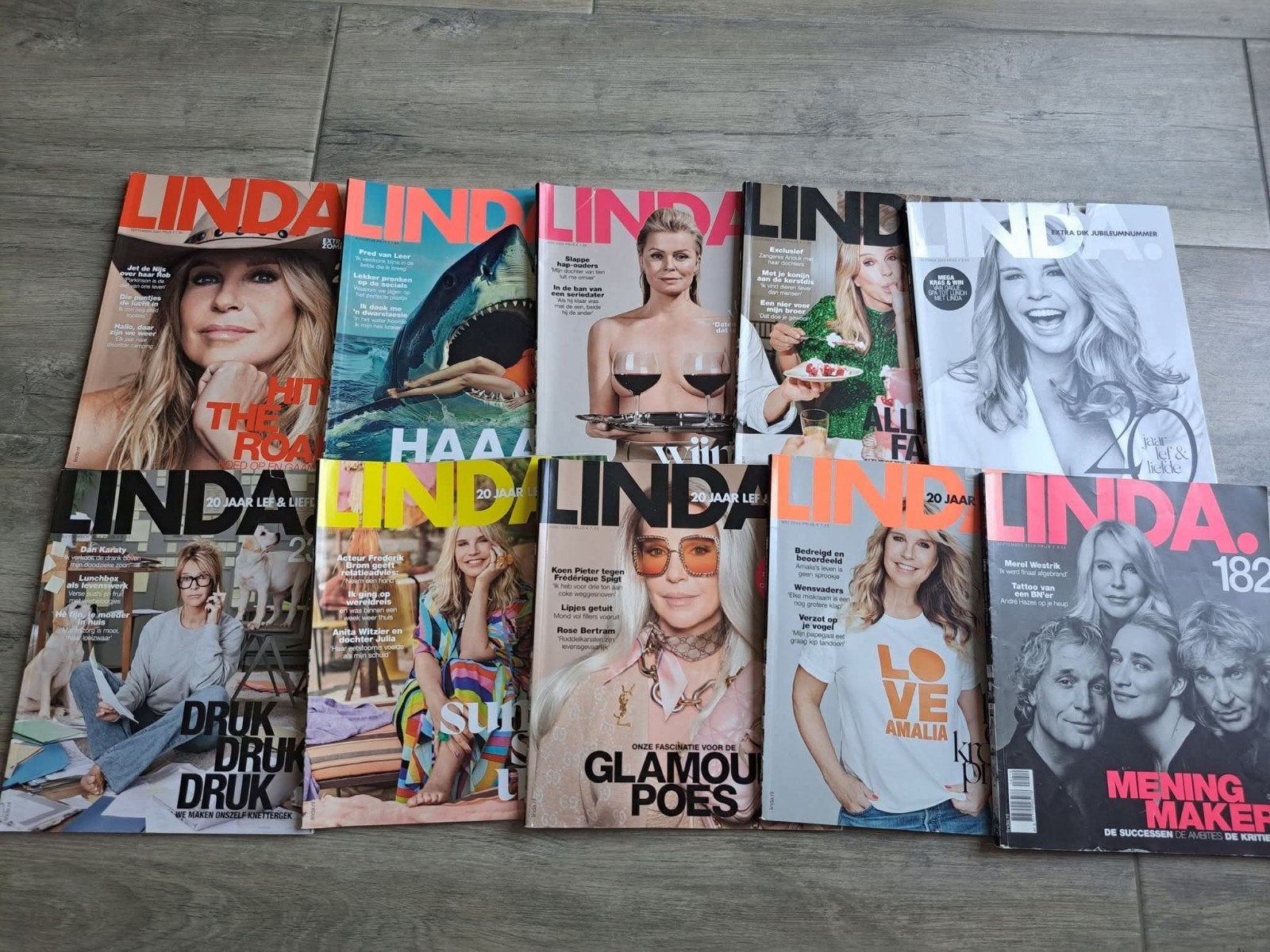 10x Linda, Boeken, Ophalen of Verzenden, Gelezen, Damesbladen