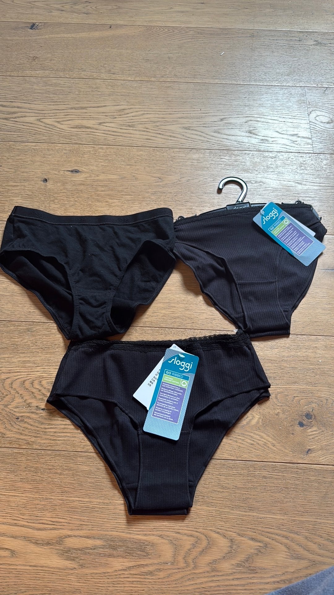 5 sloggi onderbroeken, Ophalen of Verzenden, Zwart, Slip
