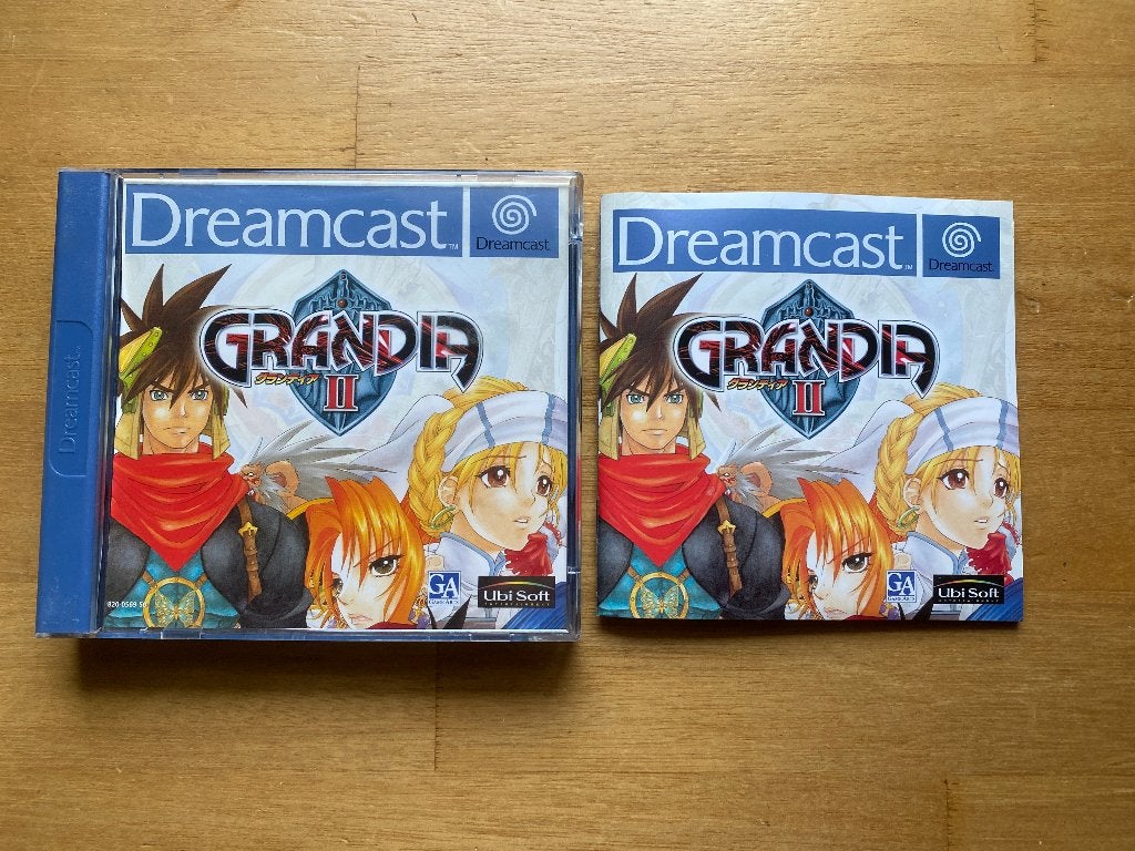 Grandia II sega dreamcast, Spelcomputers en Games, 1 speler, Racen en Vliegen, Ophalen of Verzenden, Zo goed als nieuw