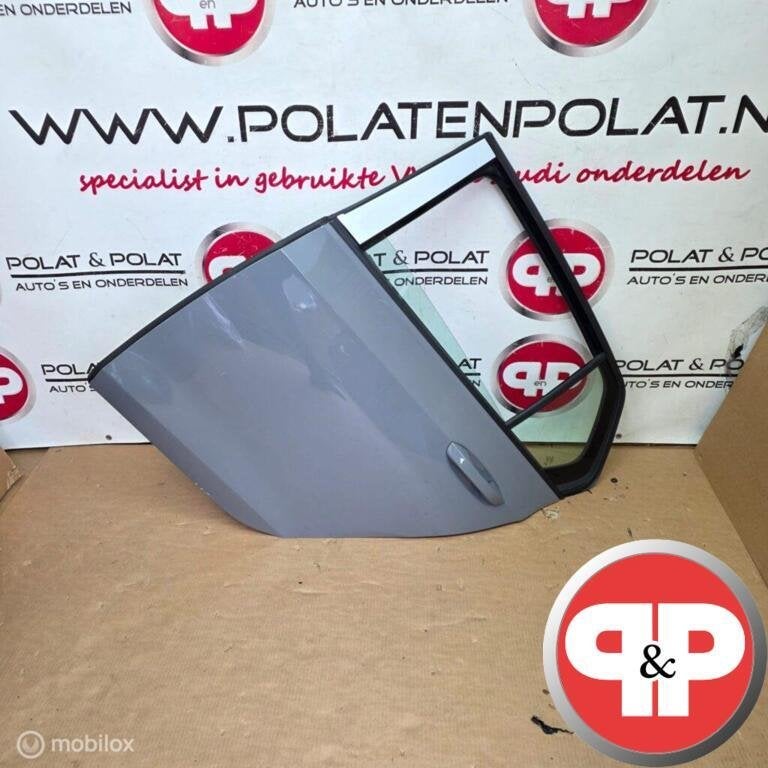VW Golf 8 Portier / Deur Links Achter LA7C, Auto-onderdelen