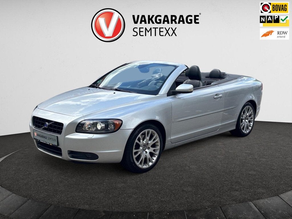 Volvo C70 Convertible 2.5 T5 Kinetic | Automaat | Clima | Cr, Auto's, Volvo, C70, Gebruikt, Zwart, Cabriolet