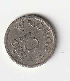Noorwegen 10 Ore 1956, Verzenden, Overige landen, Losse munt