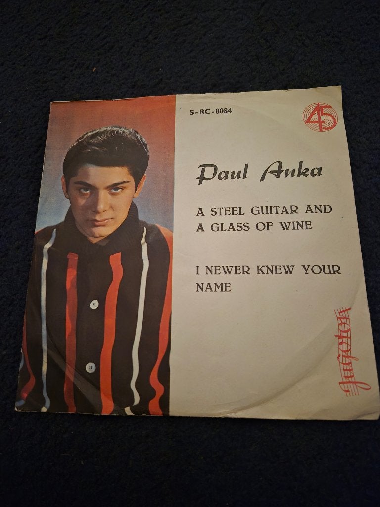 Paul Anka, Ophalen, Gebruikt, 7 inch, Single