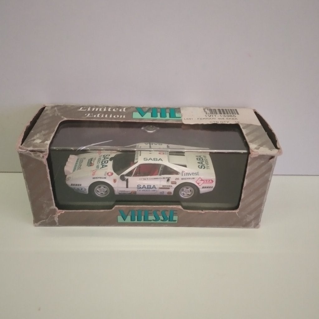 Ferrari 308 GTB Rally "Saba" (L041) - Limited Edition, Ophalen of Verzenden, Gebruikt, Auto, Overige merken