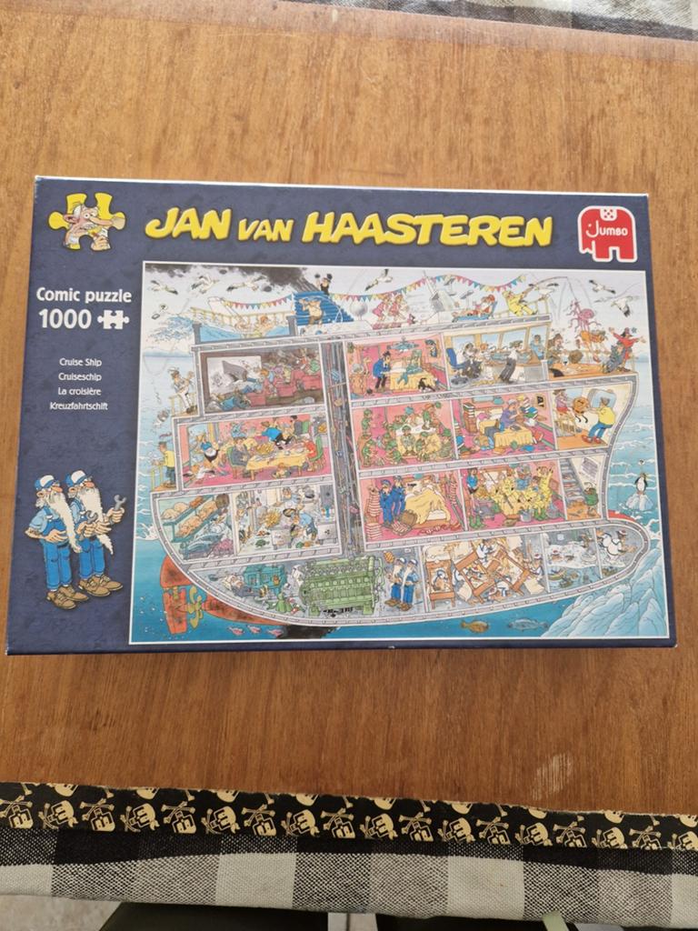 Jan van haasteren cruiseschip, Ophalen of Verzenden, 500 t/m 1500 stukjes, Zo goed als nieuw