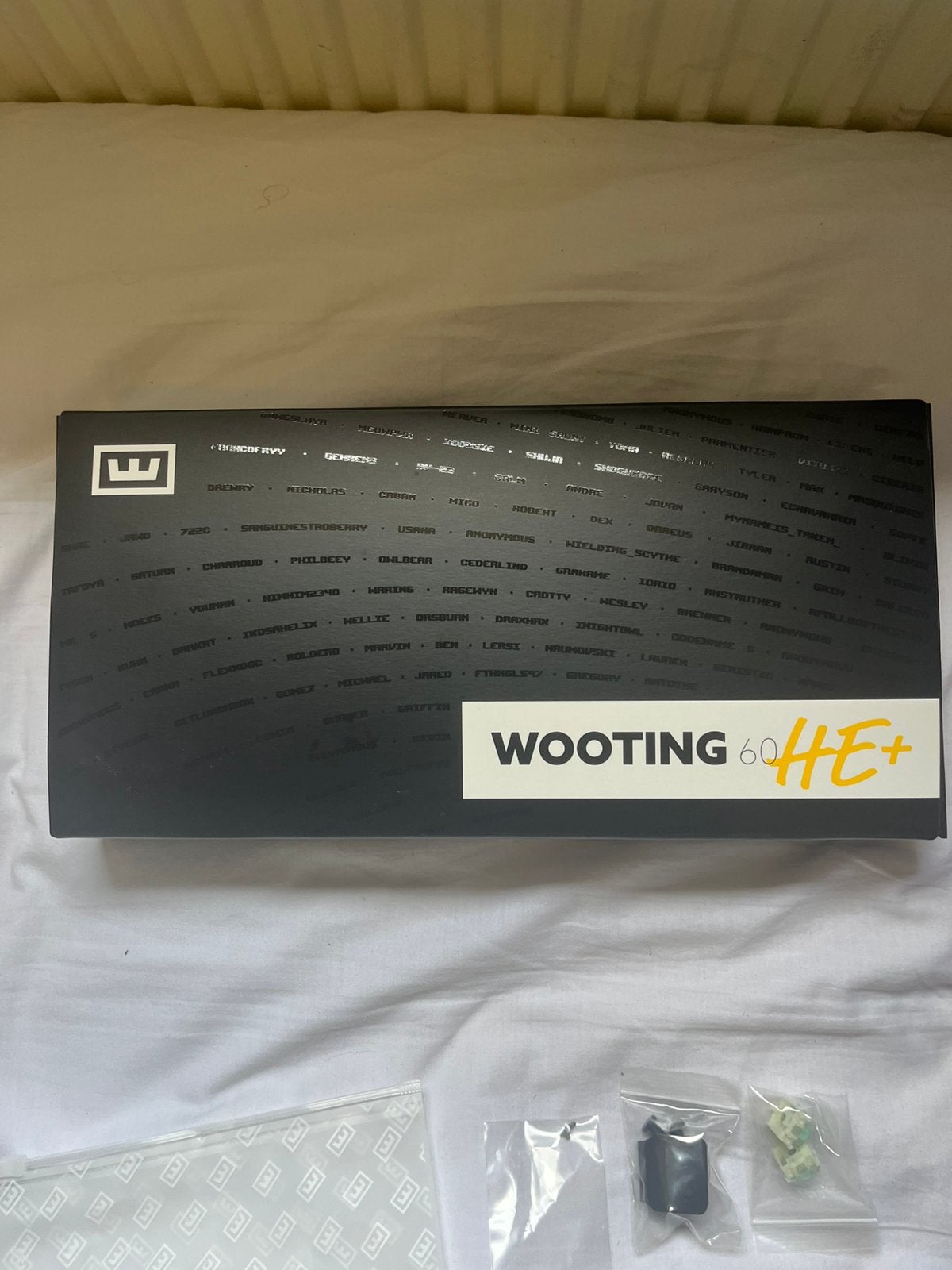 Wooting 60HE+ Gaming Keyboard, Computers en Software, Toetsenborden, Ophalen of Verzenden, Nieuw
