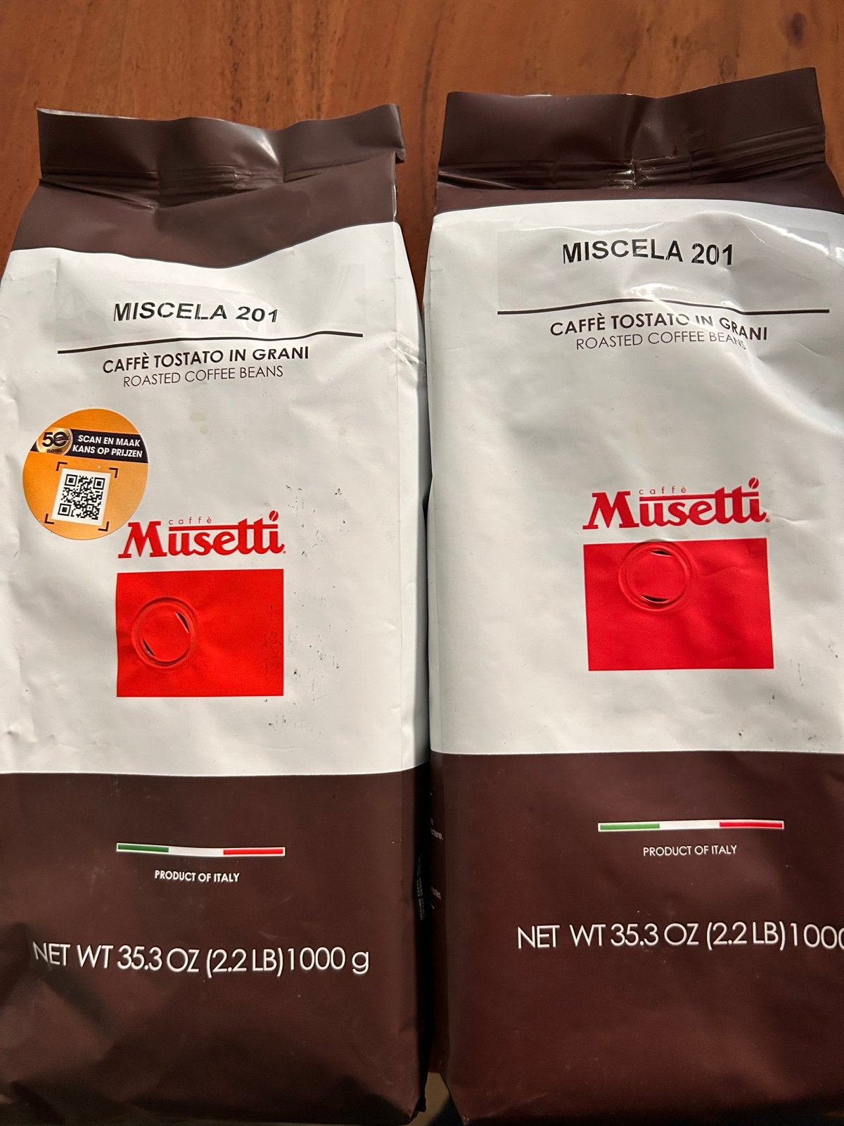 Musetti koffiebonen 2 kg, Diversen, Levensmiddelen, Verzenden
