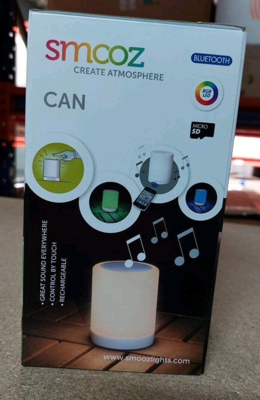 Led lamp met muziekbox, Ophalen of Verzenden, Nieuw