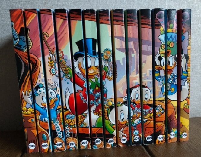 Diverse pocket series Donald Duck, Complete serie of reeks, Ophalen of Verzenden, Zo goed als nieuw, Donald Duck