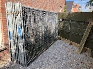 bouw hekken, Ophalen, Gebruikt