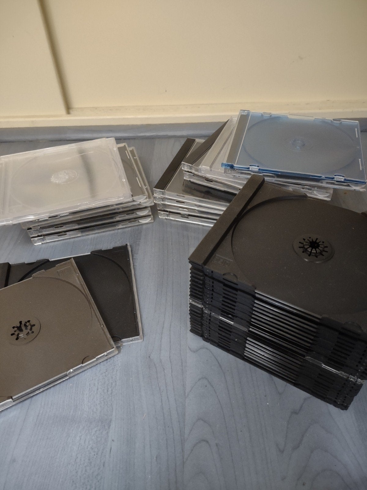 CD doosjes, Ophalen