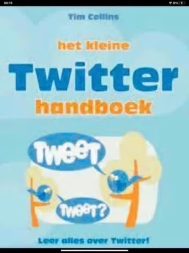 Het kleine twitter handboek, Verzenden