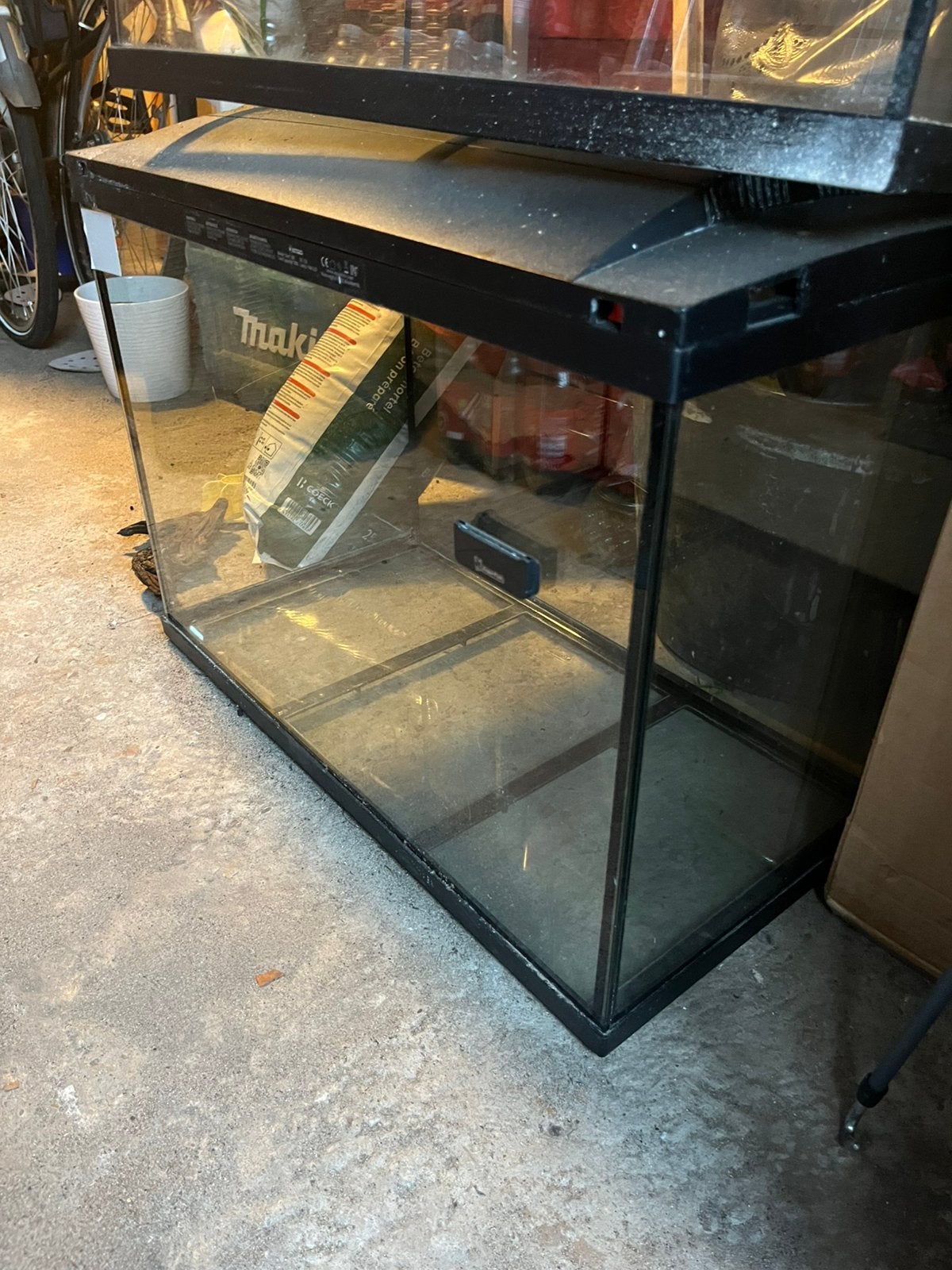 Aqarium superfish, Ophalen, Gebruikt
