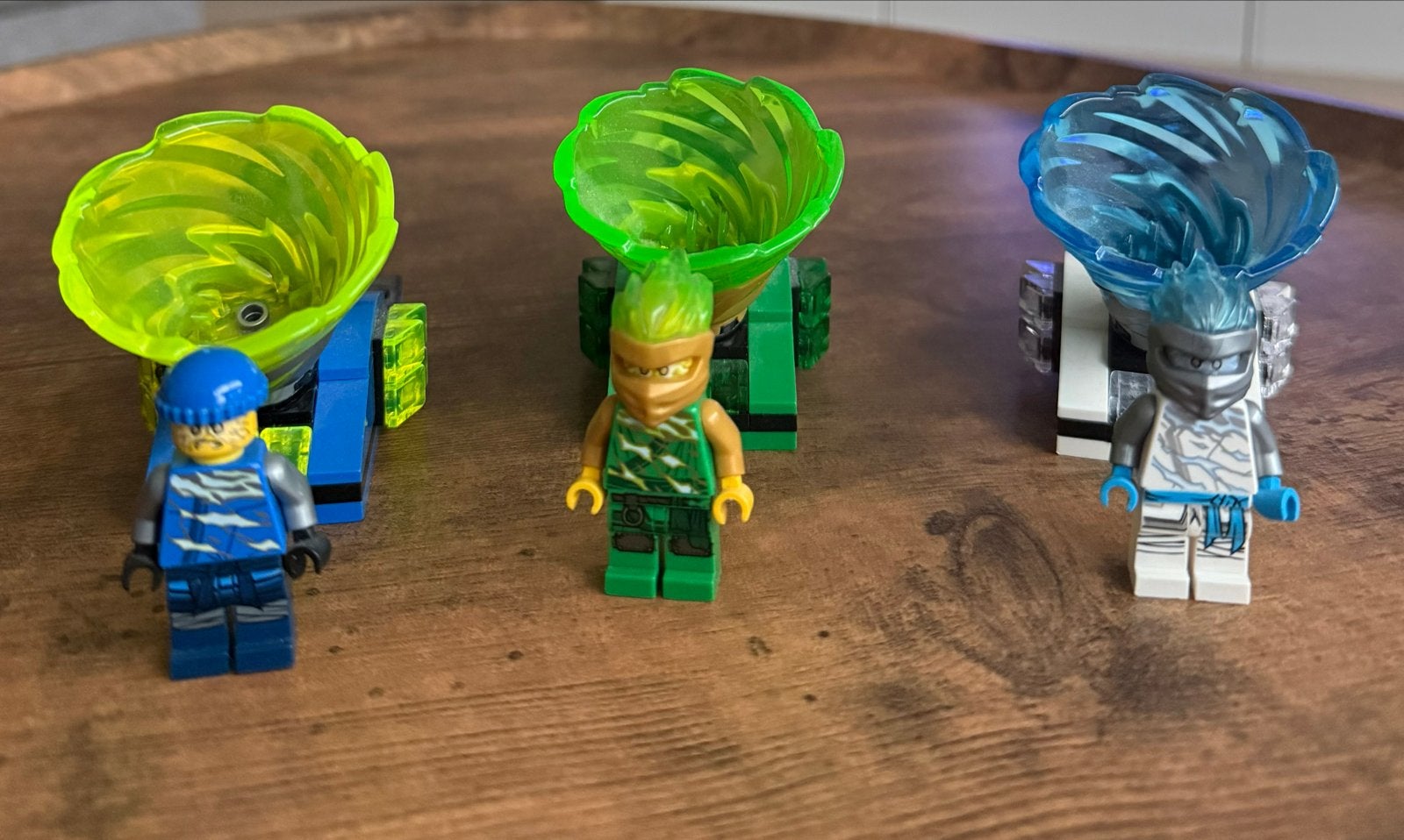Lego Ninjago Spinjitzu spinners met minifiguren, Ophalen, Inclusief minifiguren, Gebruikt, Lego
