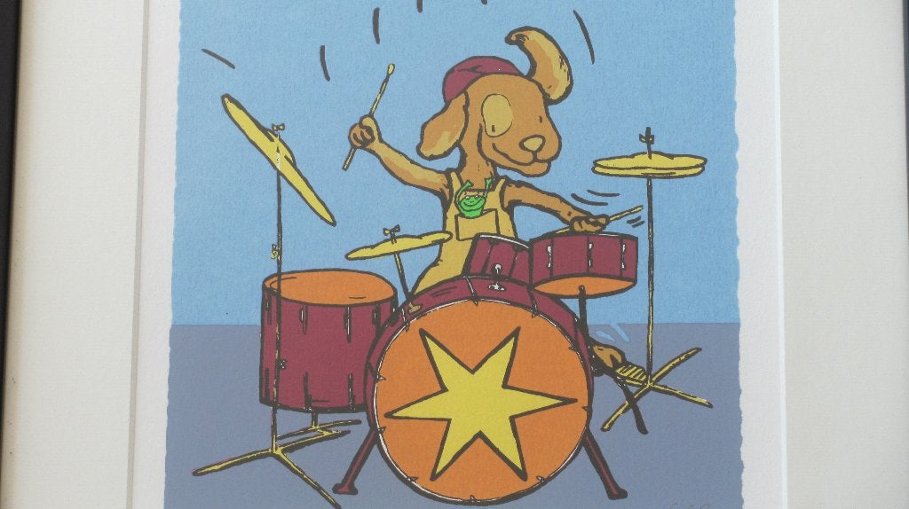 Celine Maat - gesigneerde en genummerd zeefdruk, Minder dan 50 cm, Oorspronkelijke maker, Overige typen, Ophalen of Verzenden