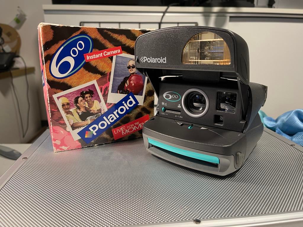 Polaroid instant camera 600 met doos, Audio, Tv en Foto, Fotocamera's Analoog, Ophalen of Verzenden, Gebruikt, Polaroid