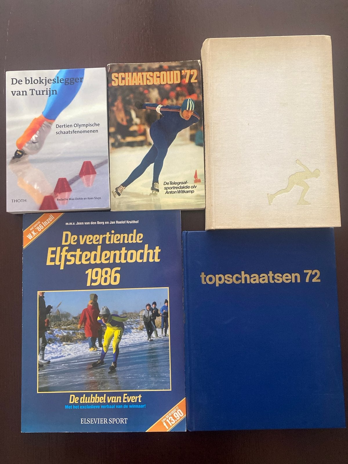 Schaatsboeken collectie: Elfstedentocht, Olympische Spelen, Ophalen of Verzenden, Gelezen, Wintersport