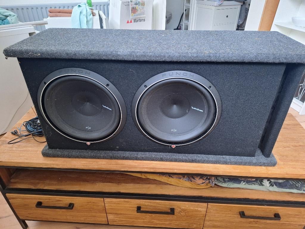 Bass muziek box, Ophalen, Zo goed als nieuw