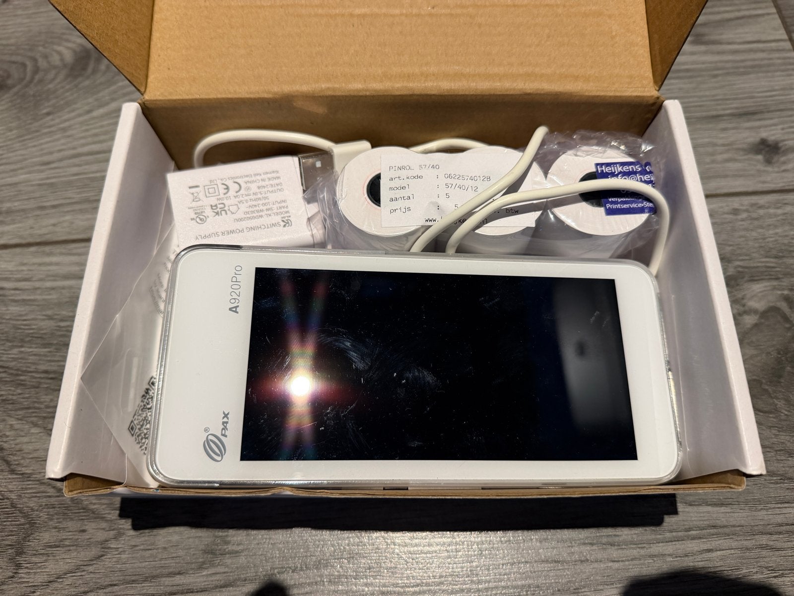 PAX A920Pro Smart Mobiel Betaalterminal - Zo goed als nieuw, Zakelijke goederen, Kantoor en Winkelinrichting | Kassa's en Betaalsystemen