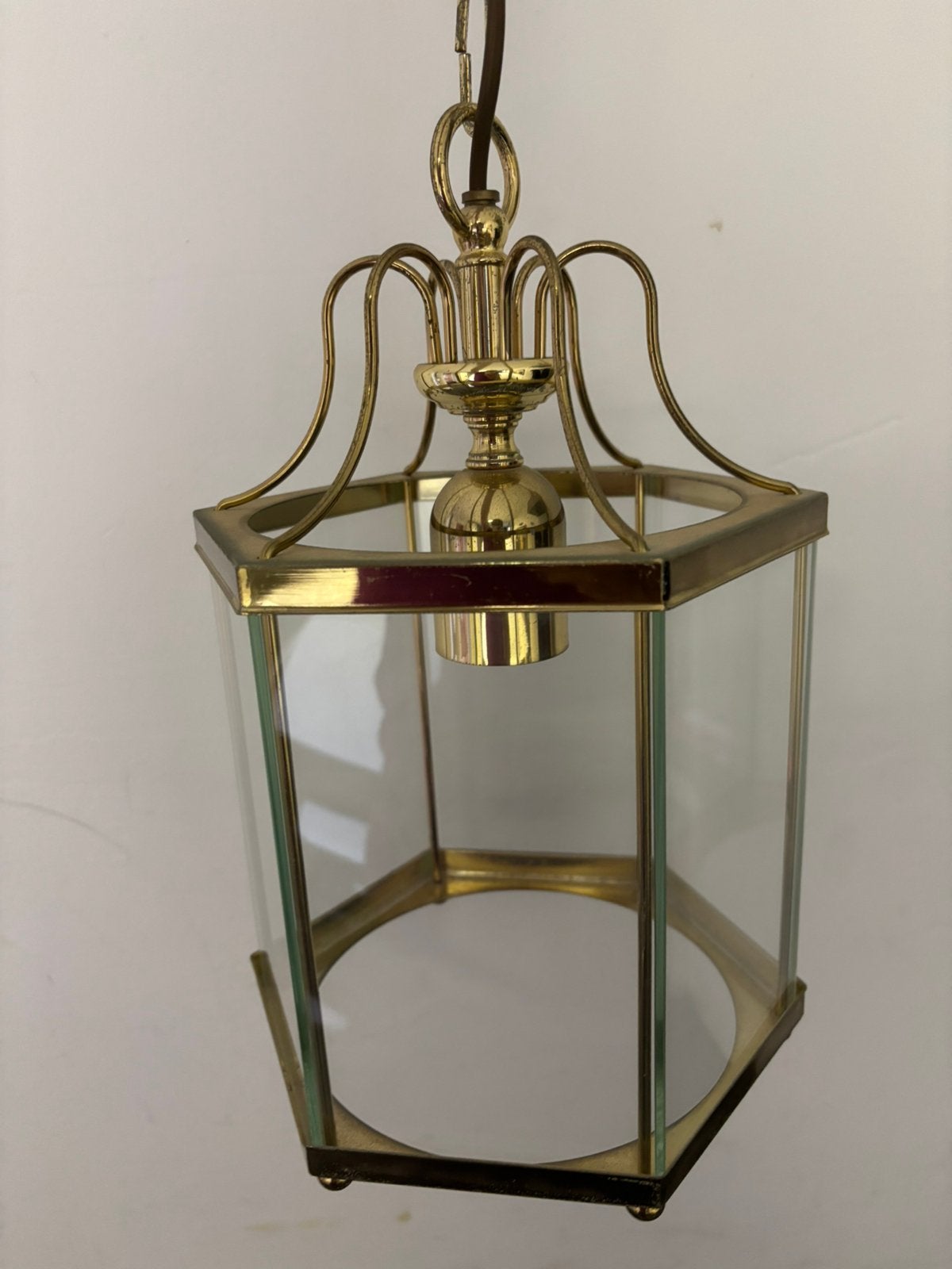 Plafondlamp, Ophalen of Verzenden, Zo goed als nieuw, Glas