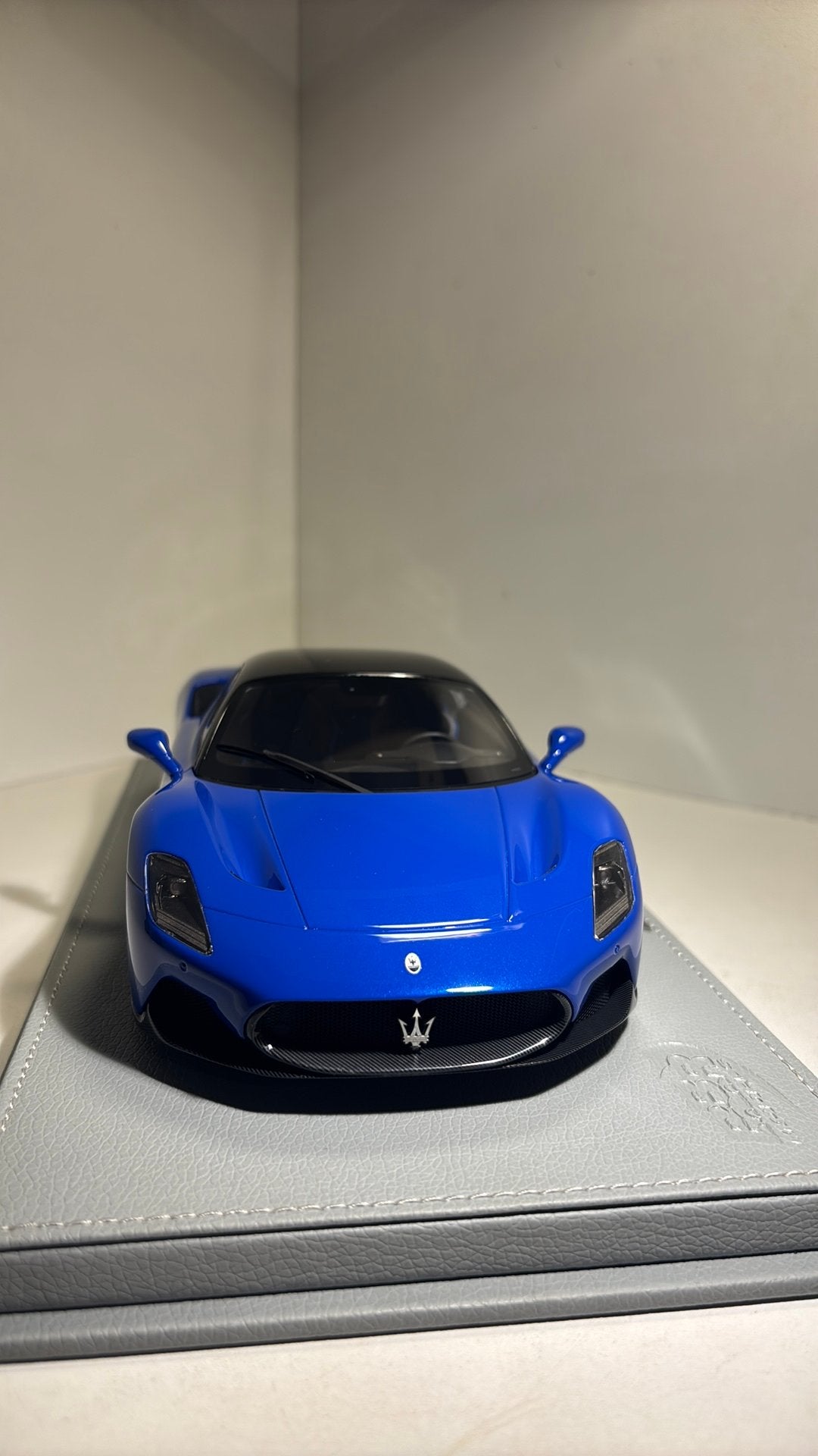 Maserati MC20 bleu infinito BBR 1.18, Overige merken, Ophalen of Verzenden, A, A